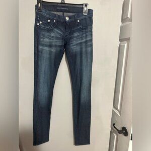 Rock & Republic Dark Blue Denim Jeans 25/30 Slim Boot Cut